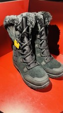 Columbia Women's Ice Maiden II Waterproof Suede Winter Boots, Black — listing 2