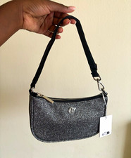 Lululemon Pink Nylon Convertible Crossbody Bag with Chain Strap