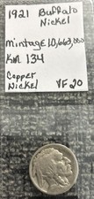 1921 Buffalo Nickel (Indian Head Five Cents), Philadelphia Mint — listing 5
