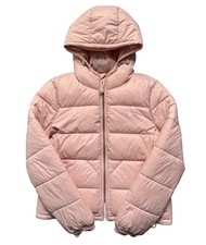 Jack Wills Women's Hooded Puffer Coat with Sherpa Lining and Faux Fur Trim, UK 16 / US 12 — listing 5