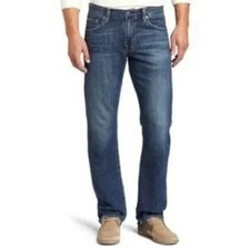AG Adriano Goldschmied Protégé Straight Leg Jeans, Grey Wash, Made in USA — listing 5