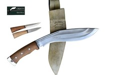 Pair of Decorative Nepalese Gurkha Kukri Knives with Ornate Sheaths — listing 4