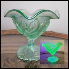 Imperial Glass Blue Figural Beehive Covered Candy Dish with Bee Finial — listing 4