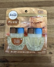 Febreze Plug Limited Edition Sea Salt Caramel & Maple Scented Oil Refill 2-Pack — listing 5