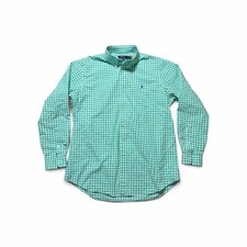 Lauren Ralph Lauren Men's Red & White Striped Dress Shirt — listing 3