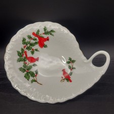 Lefton Bone China 'To Grandma With Love' Floral Basket Vase with Handle — listing 6