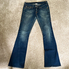 True Religion Bootcut Jeans with Flap Pockets and Contrast Stitching — listing 2