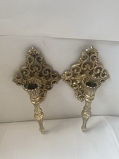 Ornate Metal Pedestal Candle Holder with Tulip-Form Cup — listing 6