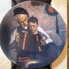 Norman Rockwell "The Music Maker" Collector Plate - Rockwell Heritage Collection (5th Issue) — listing 3