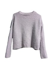 Sincerely Jules Fair Isle Boucle Knit Sweater, Women's Size Large — listing 6