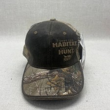 NWTF National Wild Turkey Federation Camo Embroidered Baseball Cap — listing 2