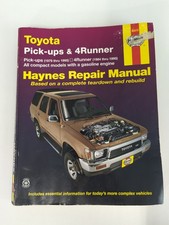 Haynes Repair Manual 92075 Toyota Pick-ups 1979-1995 & 4Runner 1984-1995 — listing 6