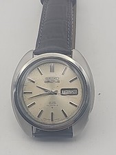 Vintage Seiko 5 Automatic Day-Date Men's Watch, Ref. 6119-7103, 21 Jewels — listing 6
