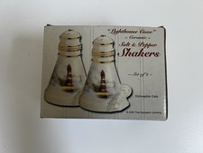 Ceramic Lighthouse Figural Salt and Pepper Shaker Set — listing 4
