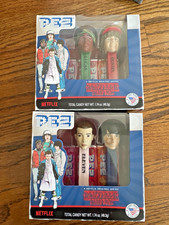 PEZ Stranger Things Character Dispenser Gift Sets (Lucas, Dustin, Eleven, Mike) - Lot of 2