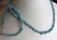 Southwestern Turquoise Nugget Necklace, Bracelet & Sterling Ring Set — listing 4