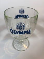 Vintage Olympia Beer "It's the Water" Advertising Barware Glass — listing 2