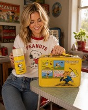 Vintage 1990s Peanuts 'You're An Animated Classic, Charlie Brown' Museum of Television & Radio T-Shirt, Size Large — listing 3