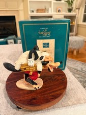 Vintage 1930s Walt Disney Three Little Pigs "Who's Afraid of the Big Bad Wolf" Book-Shaped Tin Still/Register Bank with Key and Original Box — listing 3