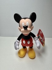 Vintage Disney Mickey Mouse Collectibles Lot - Ceramic Figurines, Goofy Glass Carafe & Cast Iron Trivet — listing 3