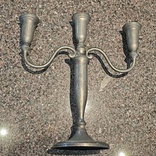 Godinger Silver Plated 3-Light Candelabra 14in — listing 5