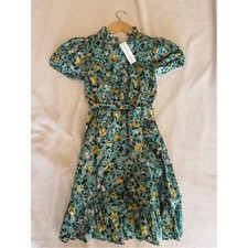 Janie and Jack Baby Girl Floral Smocked Bubble Romper, 6-12 Months, listing 2