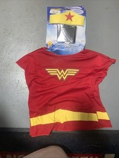 Wonder Woman Costume T-Shirt with Attached Cape by Rubie's — listing 6
