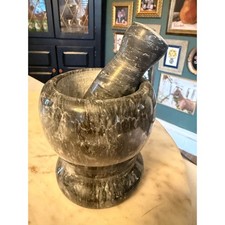 Solid Marble Mortar (Small Grinding Bowl) — listing 4