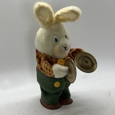 Vintage Battery-Operated Cymbal-Playing Bunny Rabbit Toy — listing 4