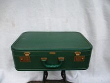 Vintage Hardside Suitcase with Tweed Textured Vinyl Exterior — listing 6