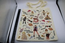Taylor Swift Fan Canvas Tote Bag "I Am Proud To Be A Swiftie" (Novelty Merch, New in Package) — listing 5