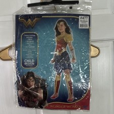 DC Comics Wonder Woman Costume Tank Top with Blue Star Panel — listing 3