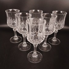 Cristal d'Arques Longchamp Cut Crystal Wine Glasses, Set of 3 — listing 2