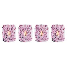 Modgy Luminary Lanterns - Sakura Cherry Blossom, Set of 4 with Water-Activated Floating LED Candles — listing 4