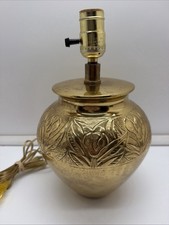 Neoclassical Urn-Form Table Lamp with Cream Drum Shade — listing 2