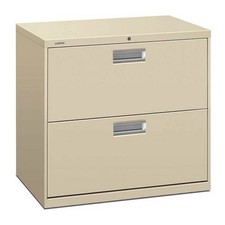 HON 600 Series 2-Drawer Lateral File Cabinet with Lock and Key — listing 4
