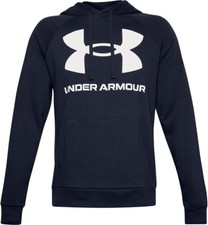 Under Armour Youth Boys Cowl-Neck Fleece Hoodie, Red/Orange, Size YL — listing 2