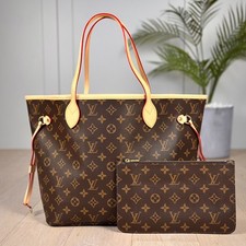 Louis Vuitton Neverfull MM Tote Bag in Monogram Canvas with Cerises Red Interior — listing 2