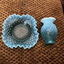 Fenton Hobnail French Opalescent Miniature Bud Vase — listing 5
