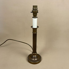 Valsan Classical Urn-Form Table Lamp with Fluted Column and Shell Finial