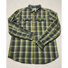 Columbia Sportswear Men's Plaid Flannel Button-Up Shirt, Purple — listing 4