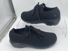 KLOGS Footwear Black Knit Slip-Resistant Work Sneakers — listing 3