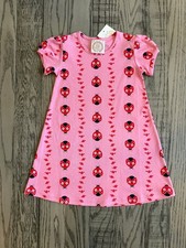 The Beaufort Bonnet Company Baby Girl Peter Pan Collar Dress, Blue Bow & Rose Floral Print, Size 1-3M — listing 4
