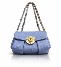 Henri Bendel New York Navy Leather Crossbody Bag with Braided Strap and Tassel — listing 3