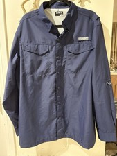 Habit Men's Short Sleeve Vented Fishing Shirt, Coral/Salmon, Size 2XL, UPF 50+ — listing 5