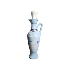 Jim Beam 1961 Grecian D334 Blue Milk Glass Decanter with Stopper — listing 6