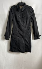 Vintage Burberrys' Navy Double-Breasted Trench Coat with Nova Check Lining, Made in England — listing 6