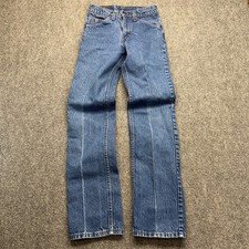 Vintage Straight-Leg Blue Denim Jeans — listing 3
