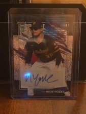 Nick Yorke Topps Finest Certified Autograph Baseball Card - Pittsburgh Pirates — listing 4