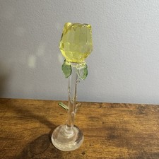 Hand-Blown Art Glass Rose Bowl with Multicolored Applied Cane Decoration — listing 5